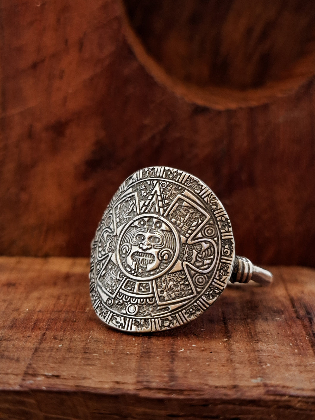 Azteka Anillo Plata