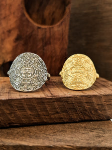 Azteka Anillo Plata