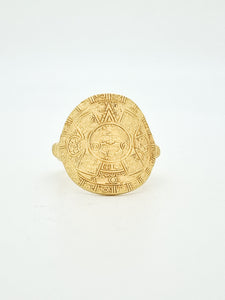 Azteka Anillo Plata